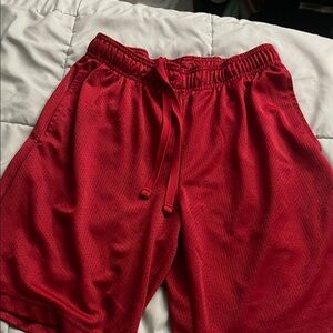 Red Athletic Shorts